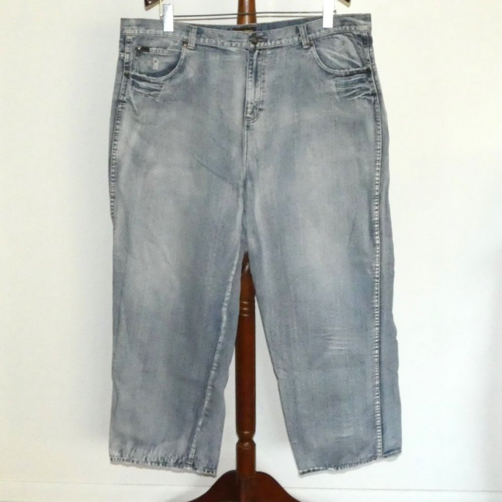 Reverb Loose Distressed Denim Jeans